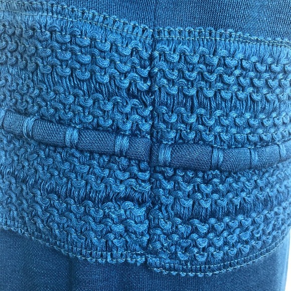 Vintage Henry Rosenfeld Skirt & Top Sweater Knit 50's Outfit Matching Set Blue - Picture 7 of 16